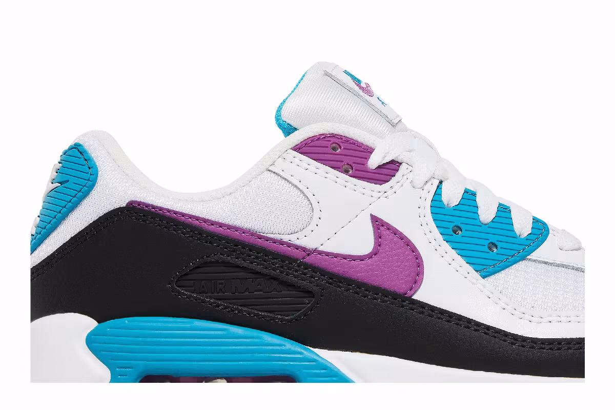 Nike Air Max 90 Premium Lagoon Blue, view 3