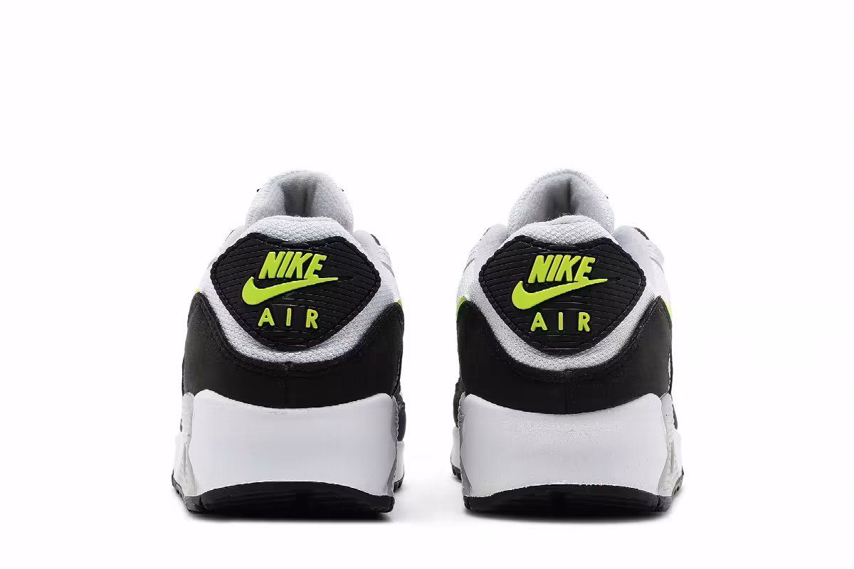 Nike Air Max 90 White Hot Lime, view 7