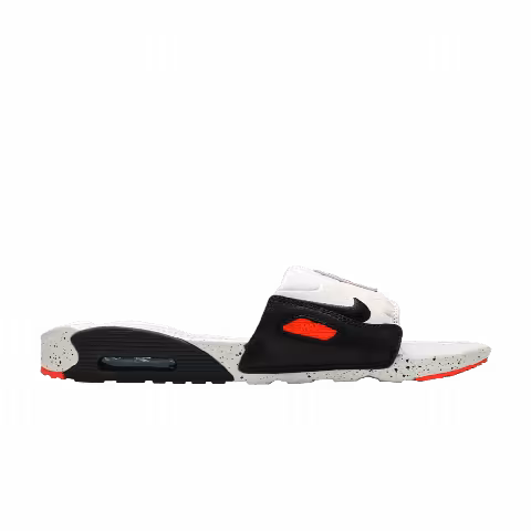 Nike Air Max 90 Slide 'White Turf Orange Speckled'