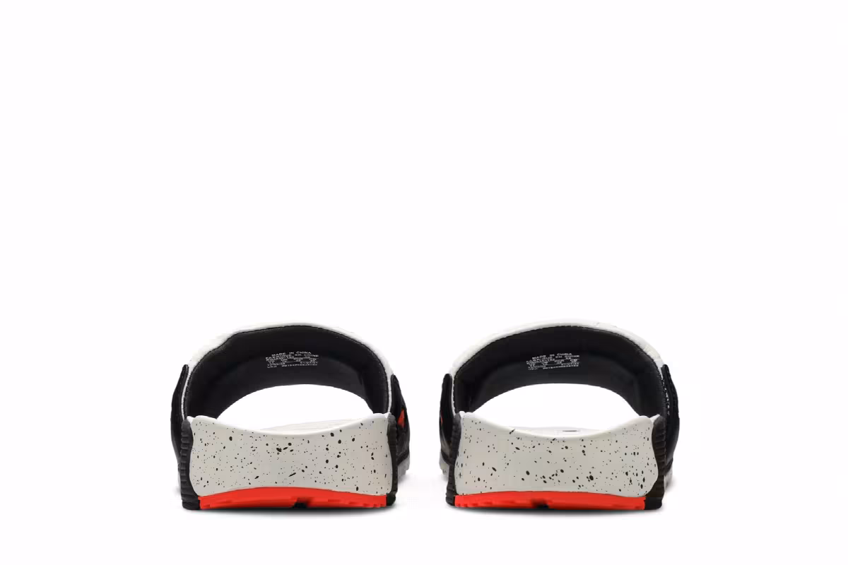 Nike Air Max 90 Slide White Turf Orange Speckled, view 7