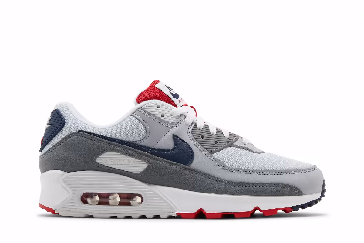 Nike Air Max 90 USA 2021 - Pure Platinum, view 2