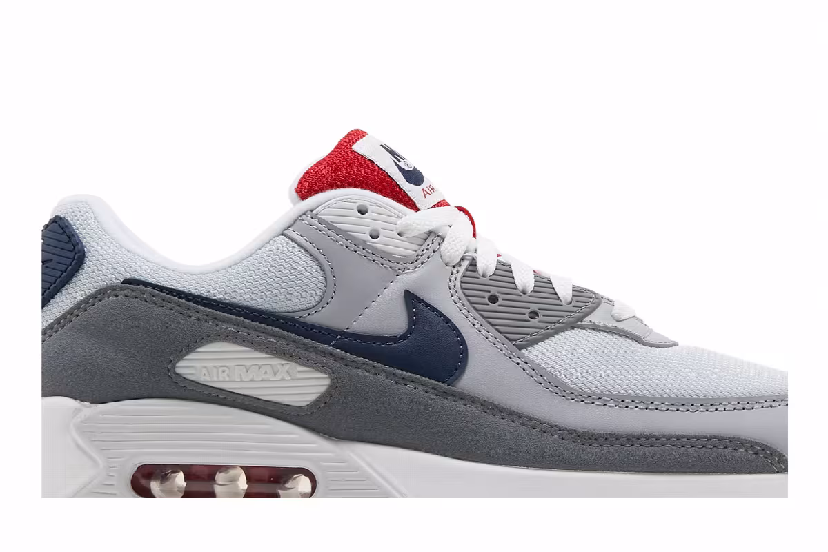 Nike Air Max 90 USA 2021 - Pure Platinum, view 3