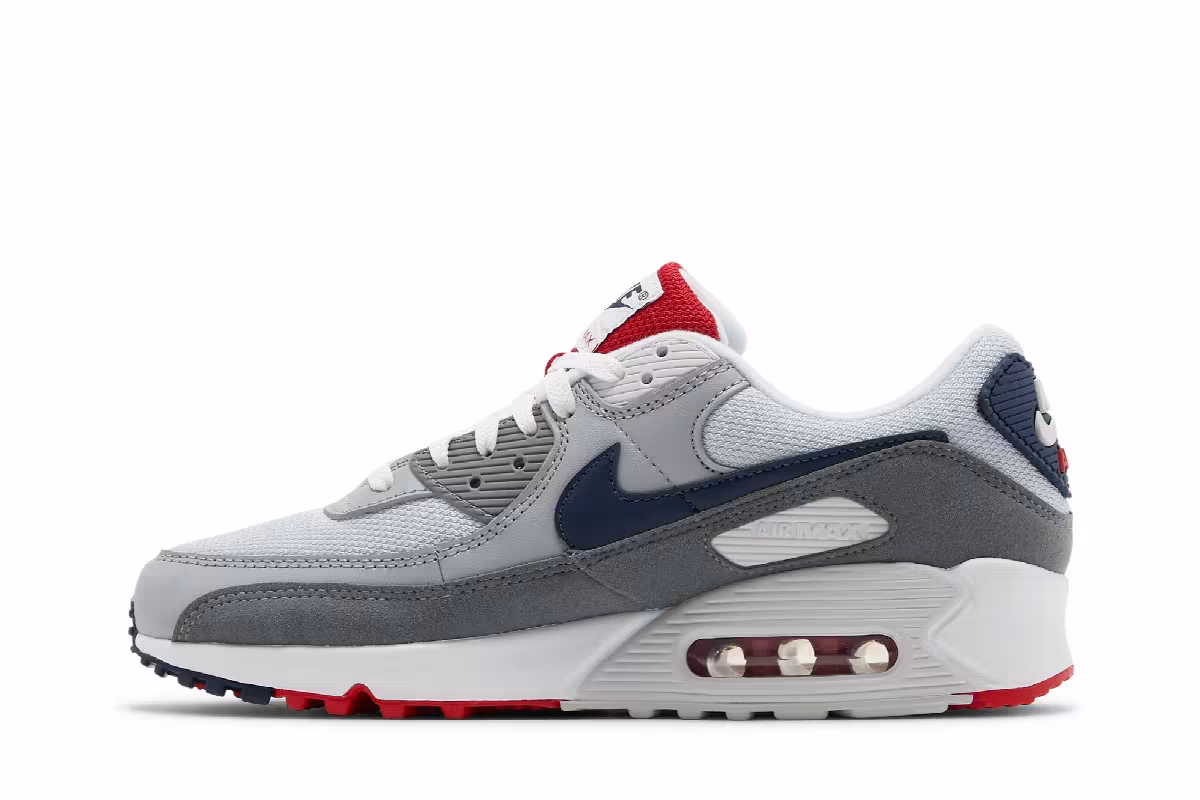 Nike Air Max 90 USA 2021 - Pure Platinum, view 4