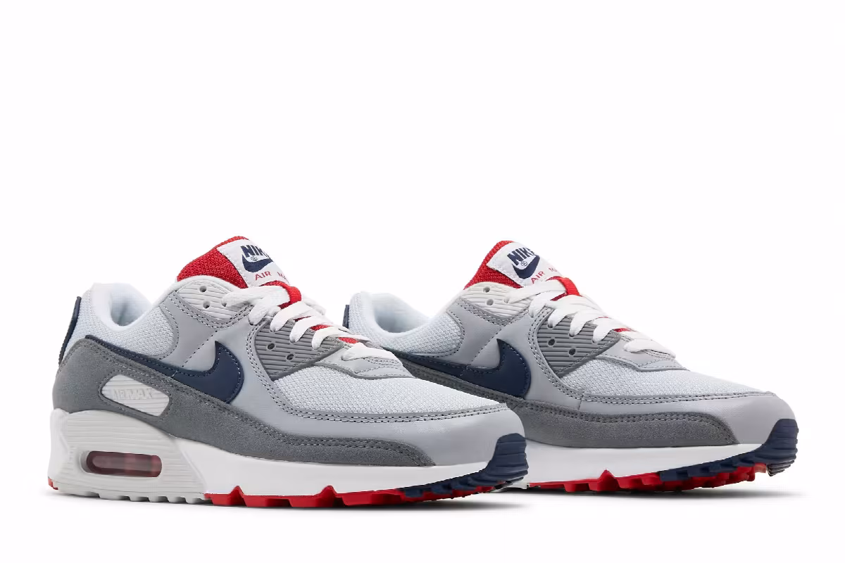 Nike Air Max 90 USA 2021 - Pure Platinum, view 9
