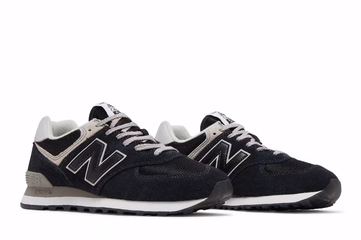 New Balance 574 Core Pack - Black Grey, view 9