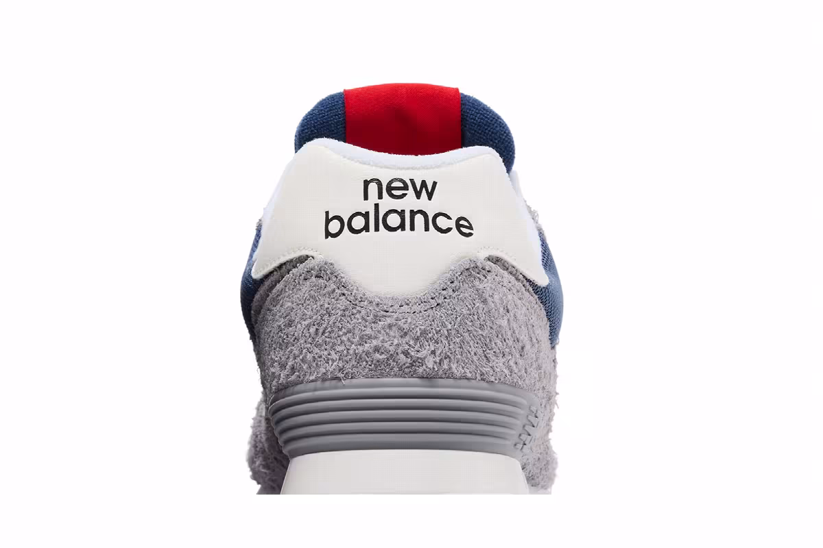 New Balance 574 Shadow Grey Sea Salt, view 8