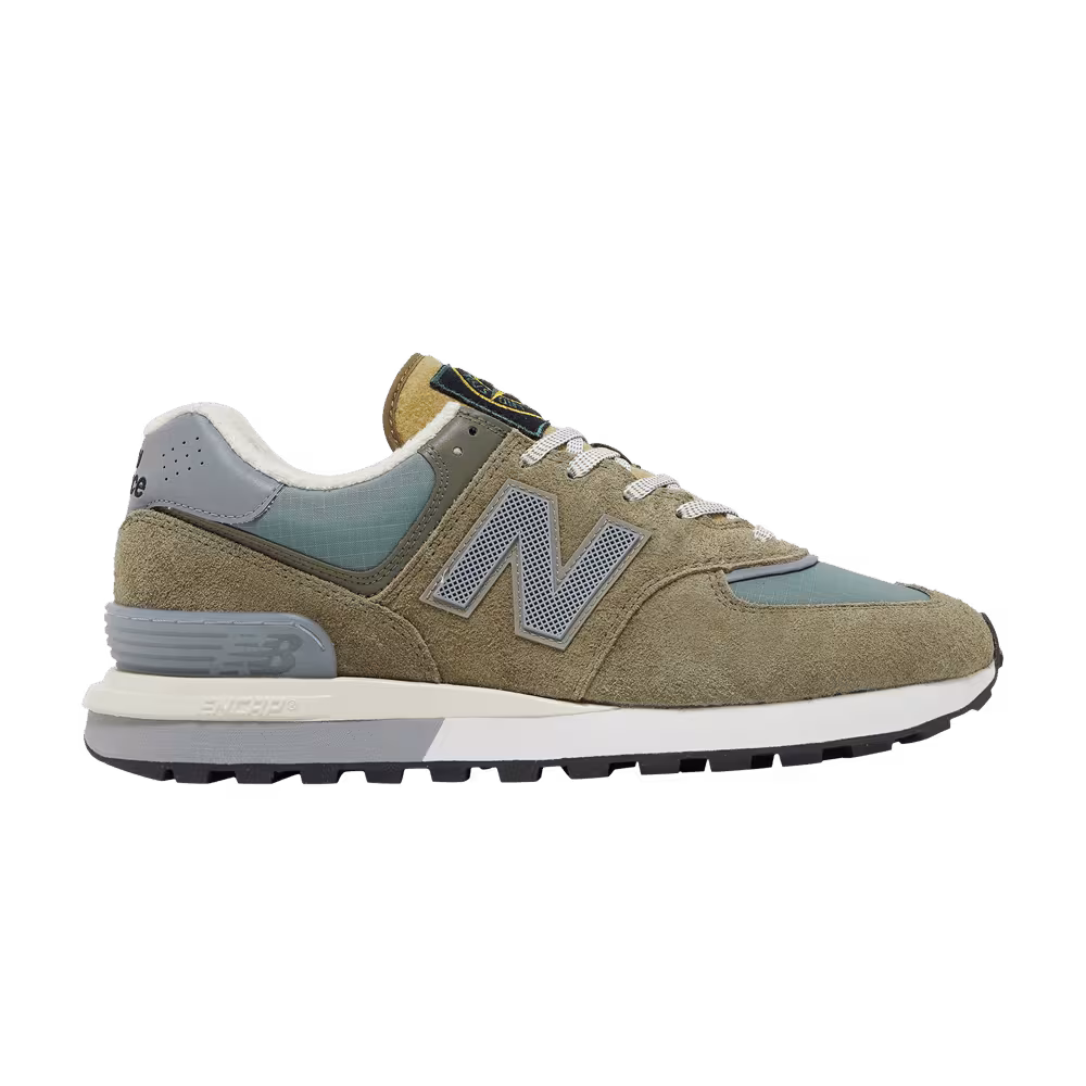 Stone Island x New Balance 574 Legacy Steel Blue