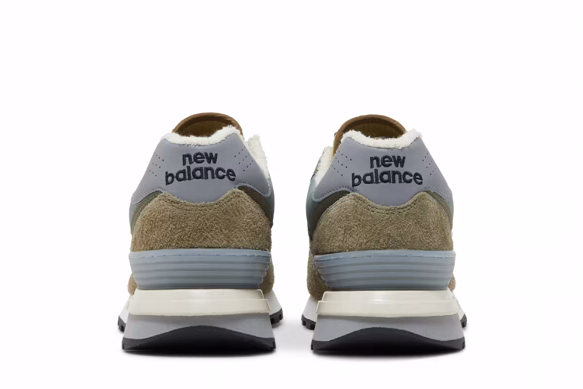 Stone Island x New Balance 574 Legacy Steel Blue, view 7