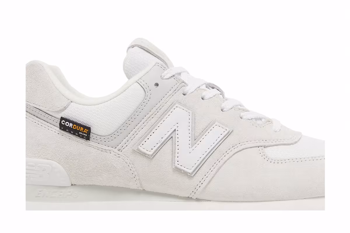 New Balance 574 Rugged Light Grey White, view 3