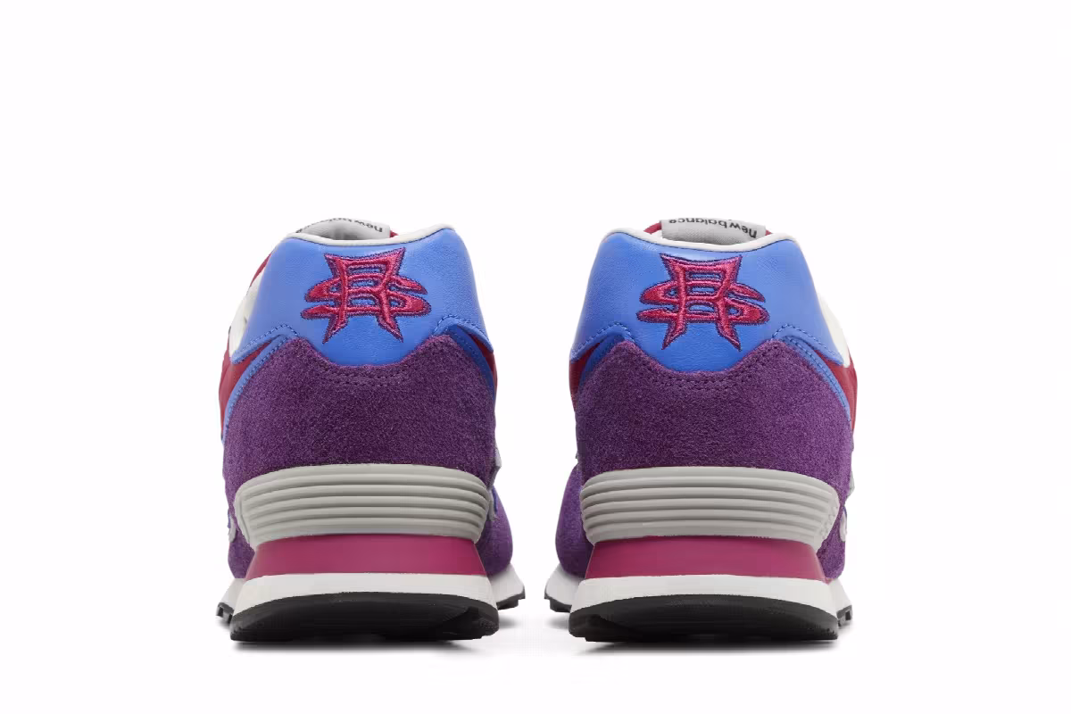 Stray Rats x New Balance 574 Purple Blue, view 7