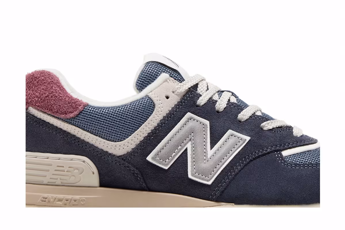 New Balance 574 Legacy Navy Grey Pink, view 3