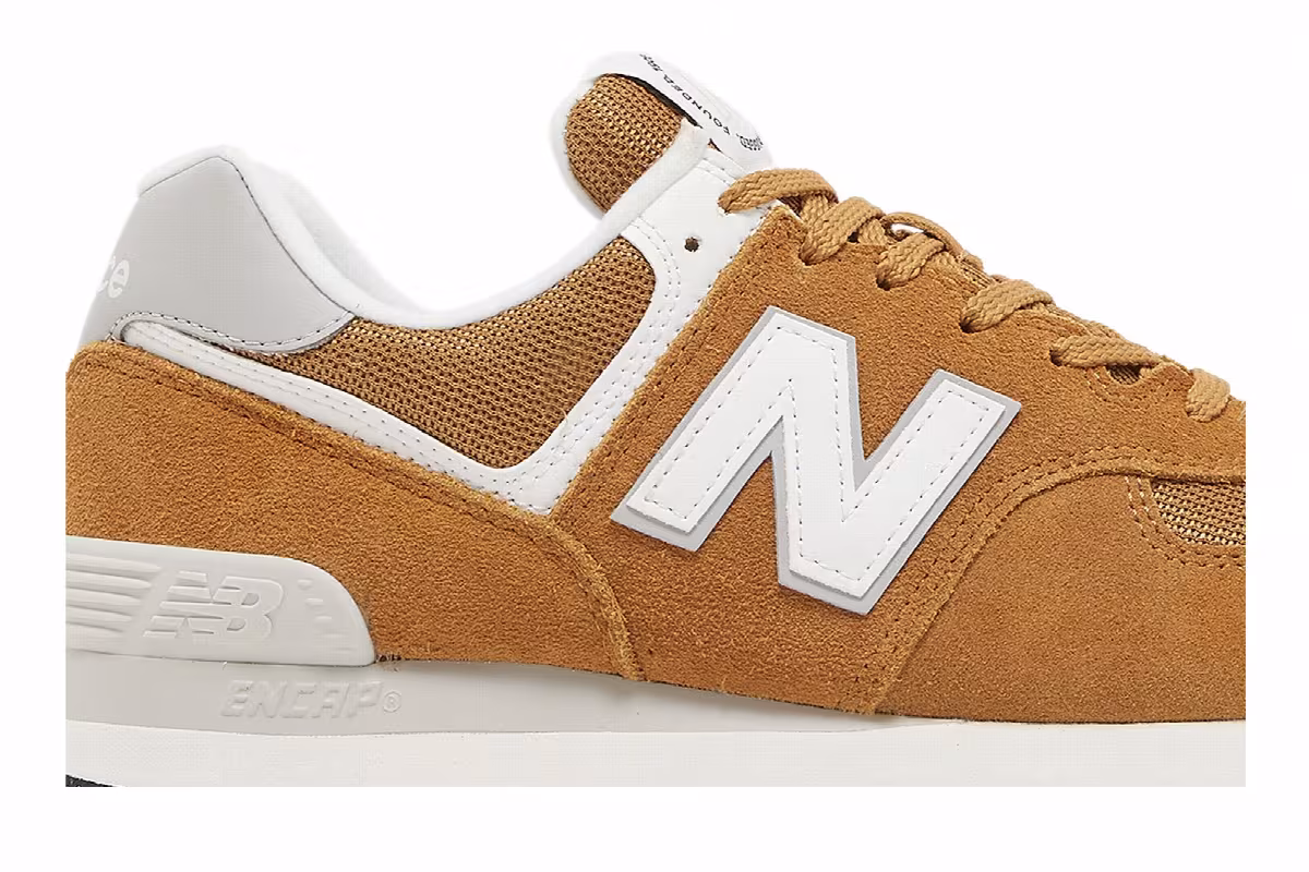 New Balance 574 Burnt Orange, view 3