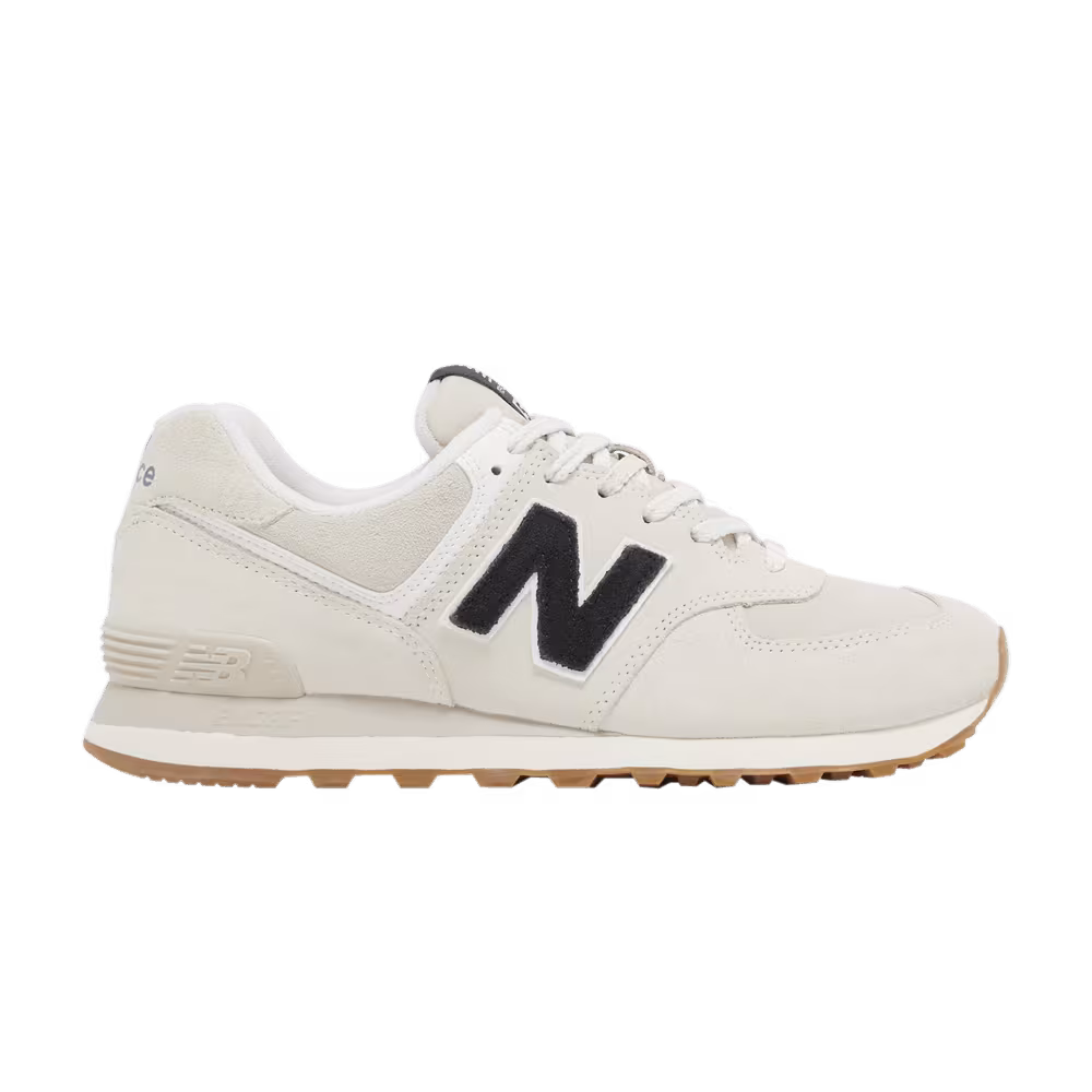 New Balance 574 Off White Black