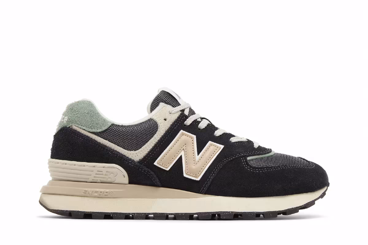 New Balance 574 Legacy Black Tan, view 2