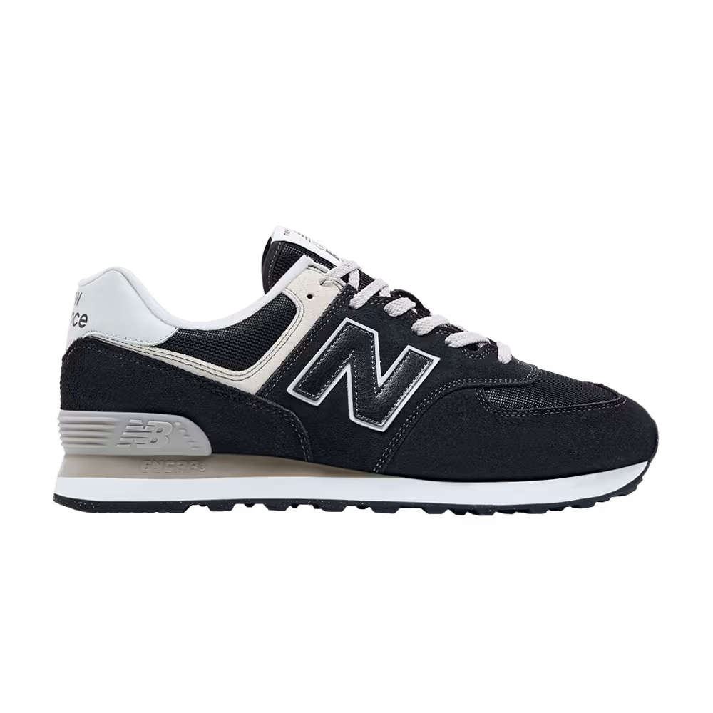 New Balance 574 4E Wide Core Pack - Black Grey