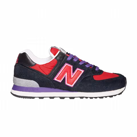 Stray Rats x New Balance 574 'Black Red'