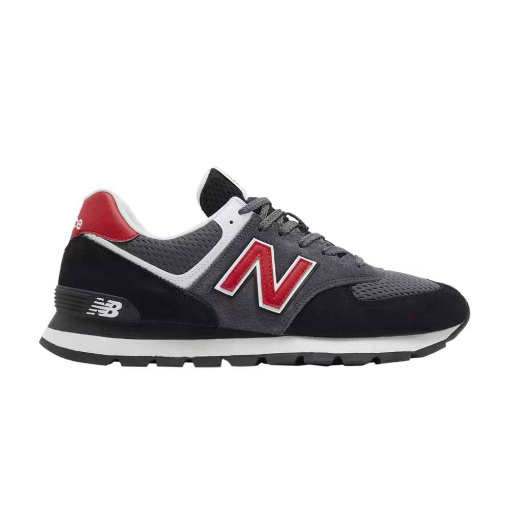 New Balance 574 Rugged Black Red