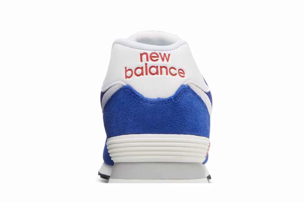 New Balance 574 Blue White, view 8