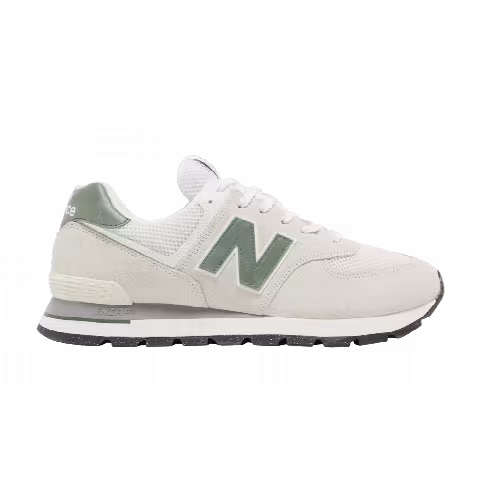 New Balance 574 Rugged 'White Green'