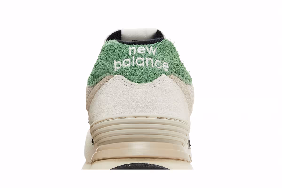 New Balance 574 Legacy White Black Green, view 8
