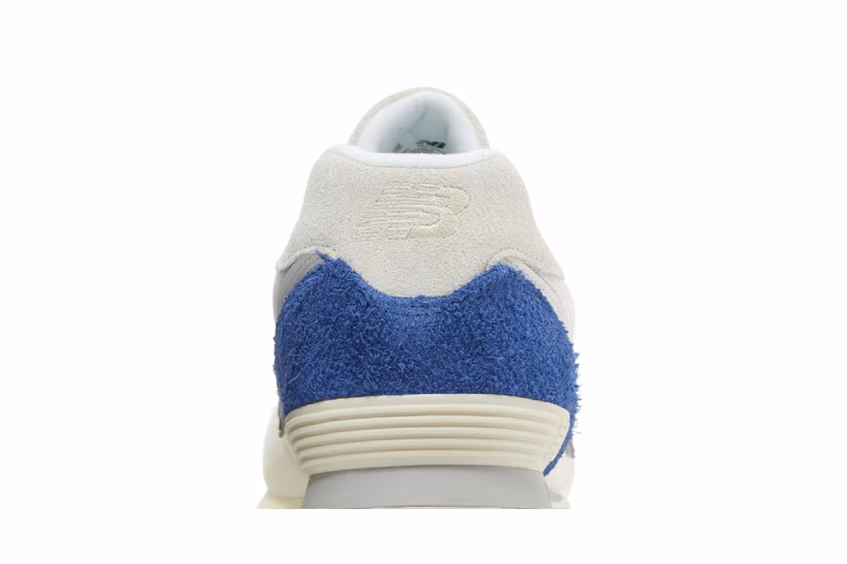 New Balance 574 White Royal Blue, view 8