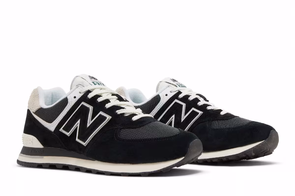 New Balance 574 Kodachrome Pack - Black, view 9