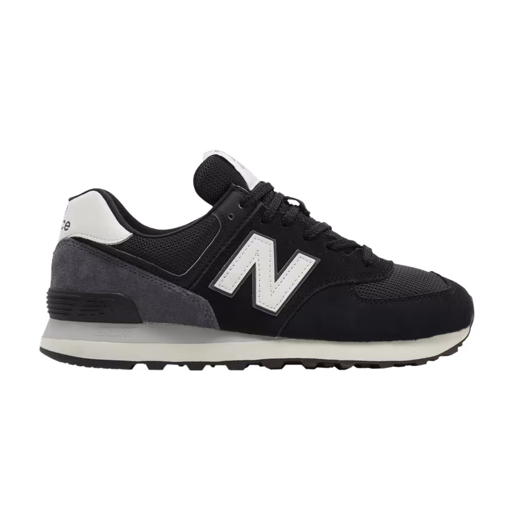 New Balance 574 Black White