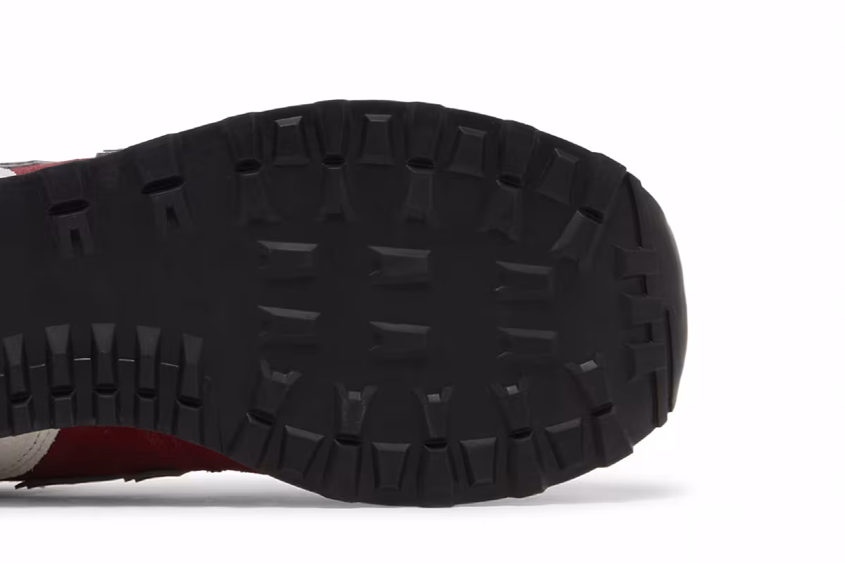New Balance 574 Classic Red White, view 6