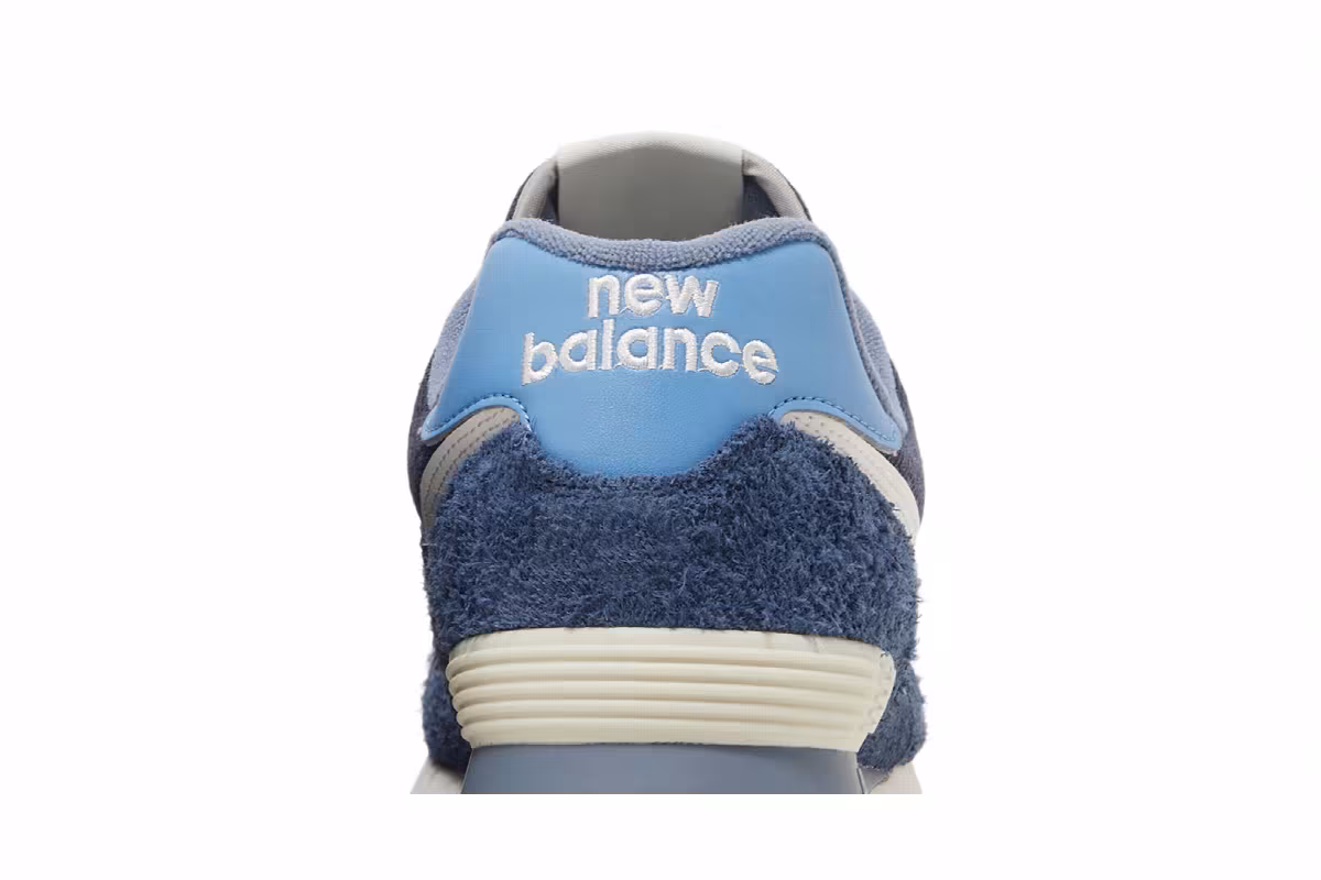 New Balance 574 Navy Light Blue, view 8