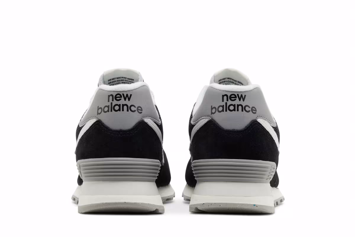 New Balance 574 Black White Grey, view 7