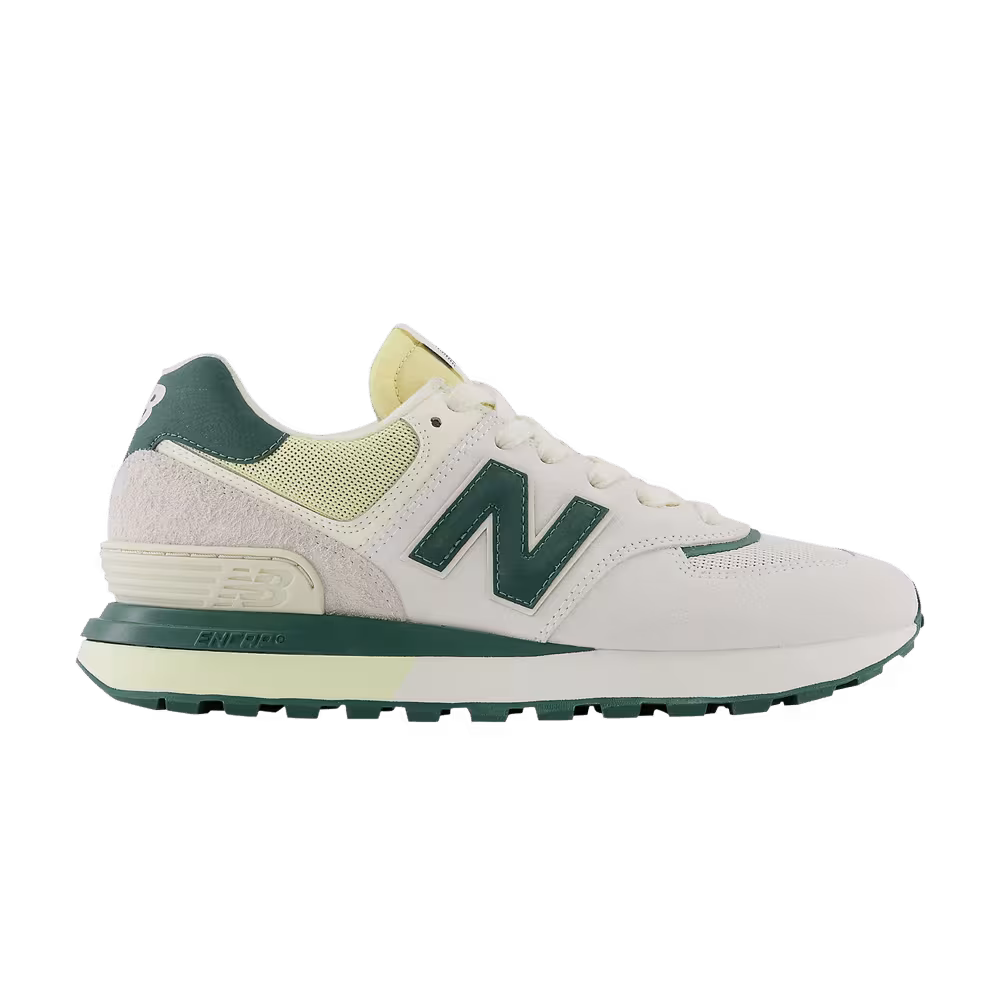 New Balance 574 Legacy White Green