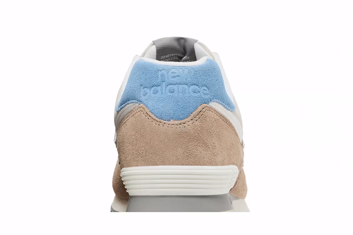 New Balance 574 Brown Light Blue, view 8