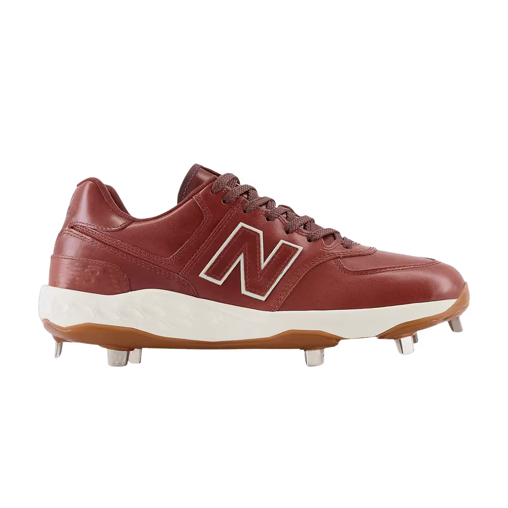 New Balance Fresh Foam X 574 Lux Cleat Veg Tan