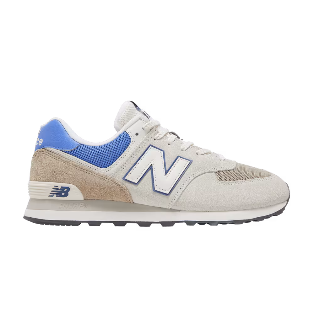 New Balance 574 Off White Blue