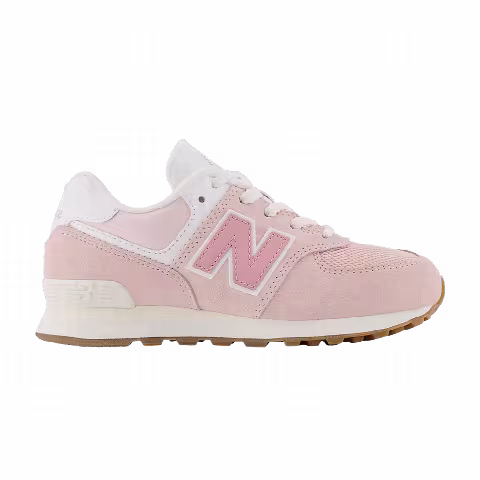 New Balance 574 Little Kid Wide 'NB Athletics - Crystal Pink'