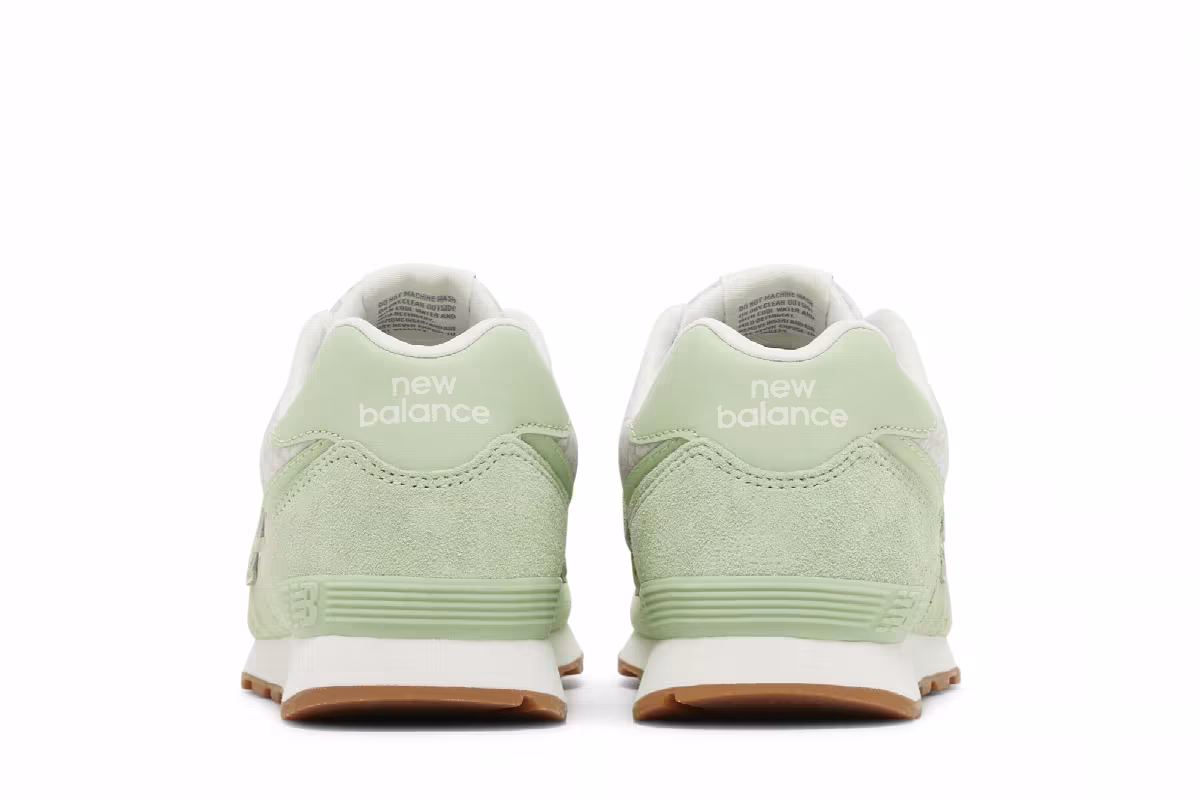 New Balance 574 Big Kid Floral - Avocado Gum, view 7