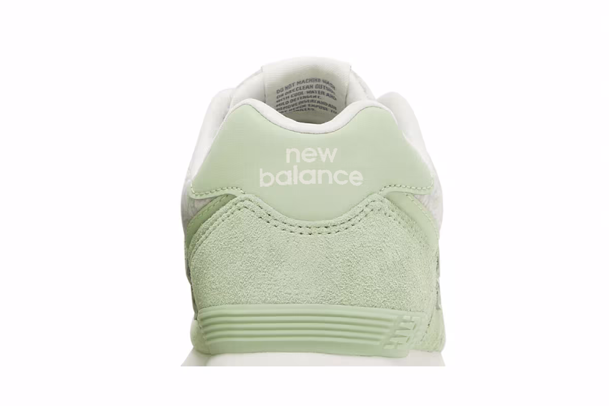 New Balance 574 Big Kid Floral - Avocado Gum, view 8