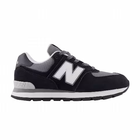 New Balance 574 Big Kid 'Black White'