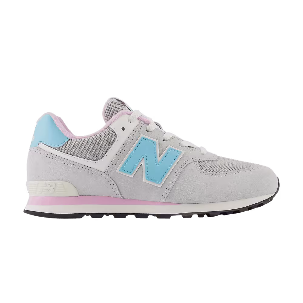 New Balance 574 Big Kid Brighton Grey Aqua