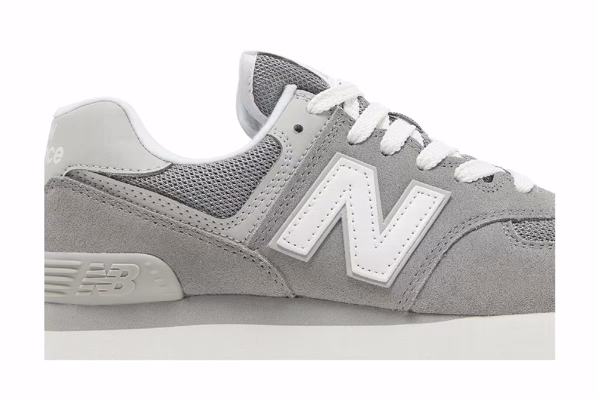 New Balance Women's 574+ Shadow Grey, view 3
