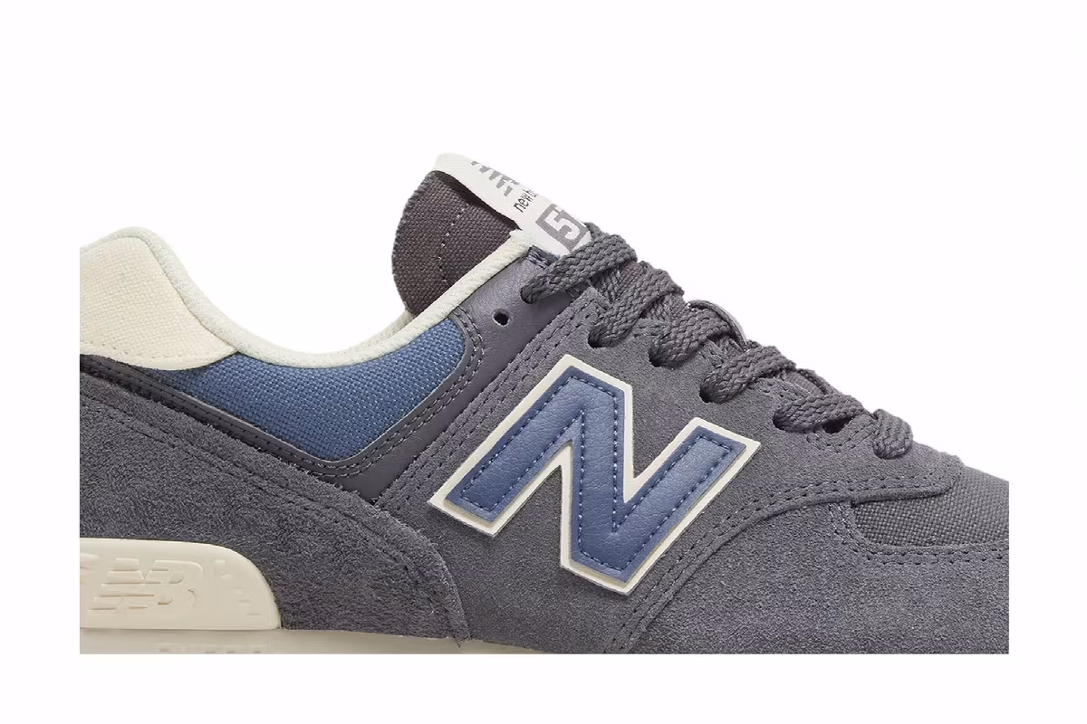 New Balance Women's 574 Magnet Vintage Indigo, view 3