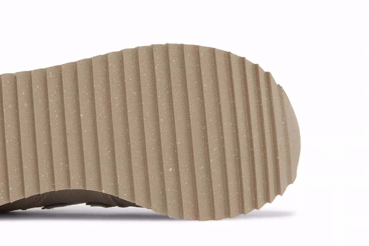 New Balance Women's 574+ Driftwood Timberwolf, view 6