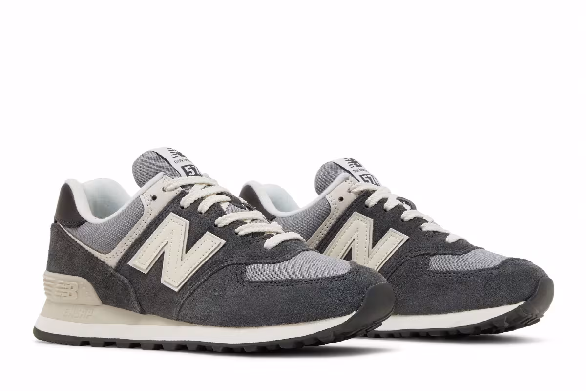 New Balance Women's 574 Blacktop Turtledove, view 9