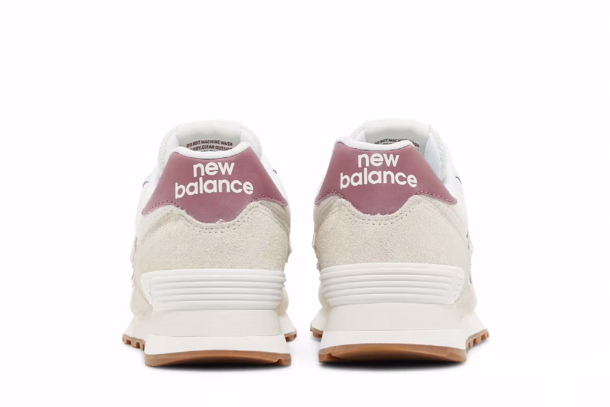 New Balance Women's 574 Sea Salt Blue Haze, view 7