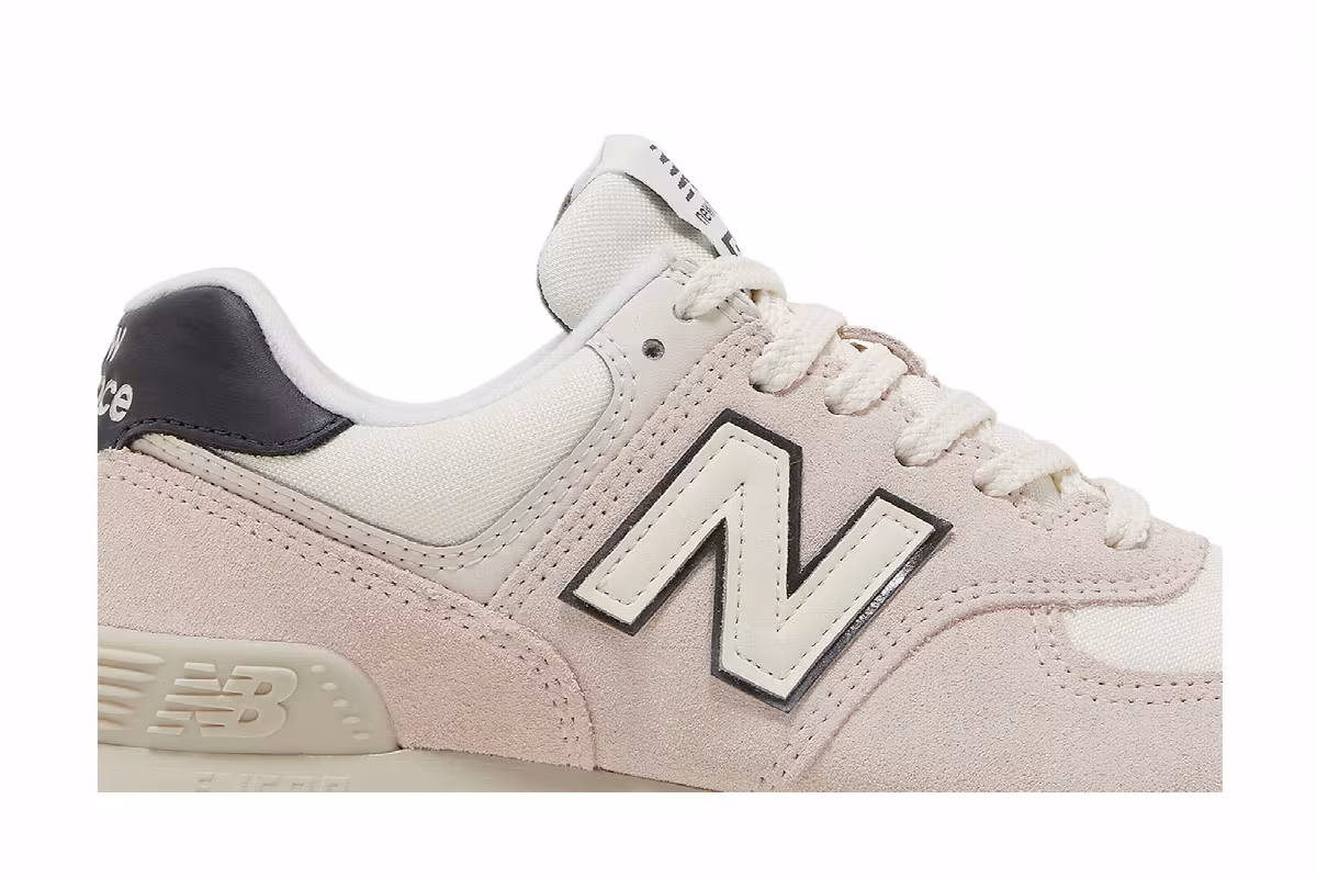 New Balance Women's 574 Washed Pink, view 3