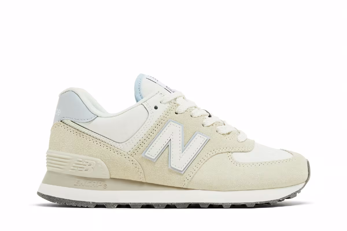 New Balance Women's 574 Rugged Angora Granite, view 2