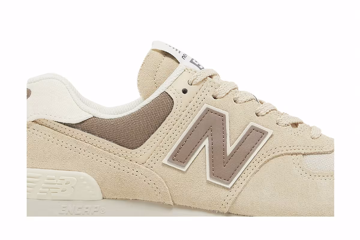 New Balance Women's 574 Sandstone Angora, view 3
