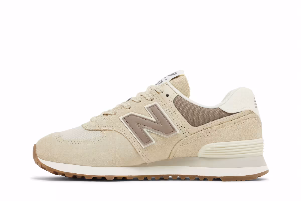 New Balance Women's 574 Sandstone Angora, view 4