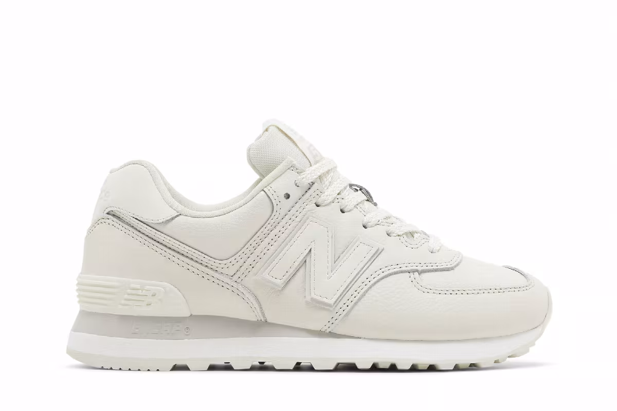 New Balance Women's 574 Cream, view 2