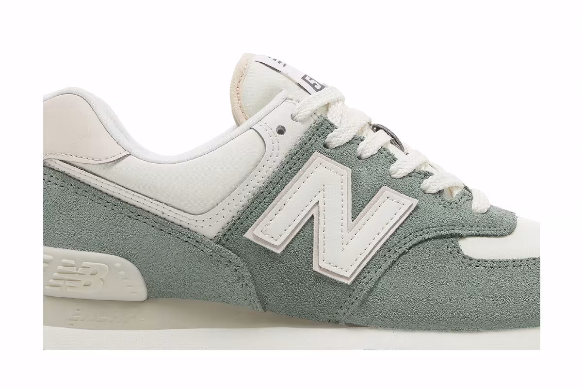 New Balance Women's 574 Dark Juniper, view 3